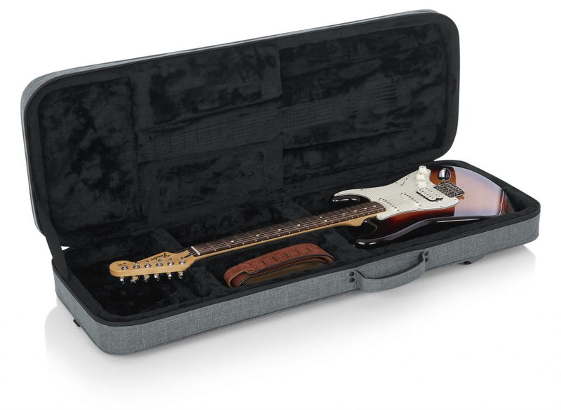 Gator Cases Grey Transit Lightweight Electric Guitar Case