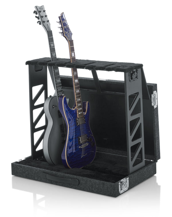 Gator Cases Rack Style 4 Guitar Stand That Folds Into Case