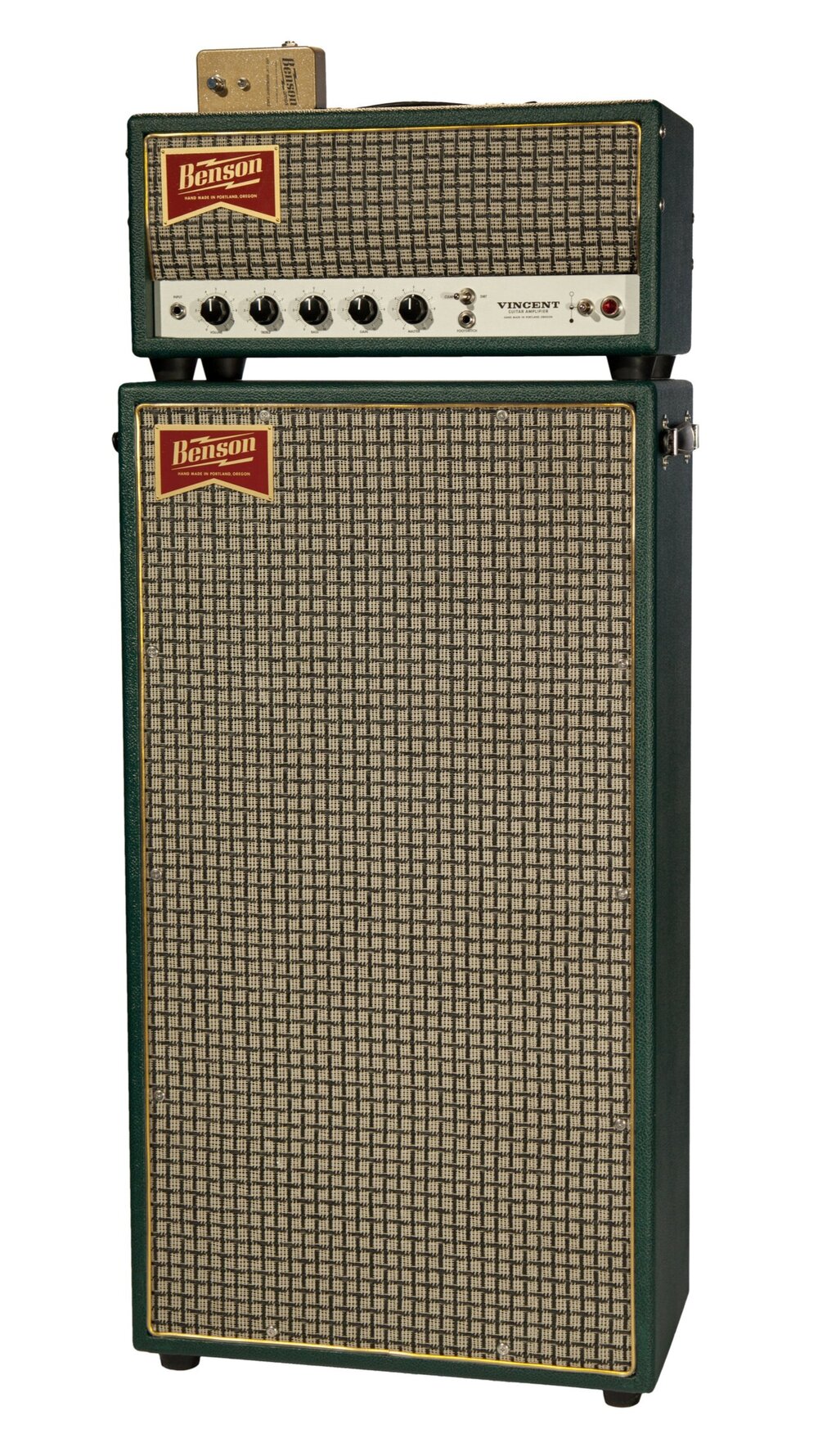Benson Monarch Reverb 1x12 Combo Green Tolex