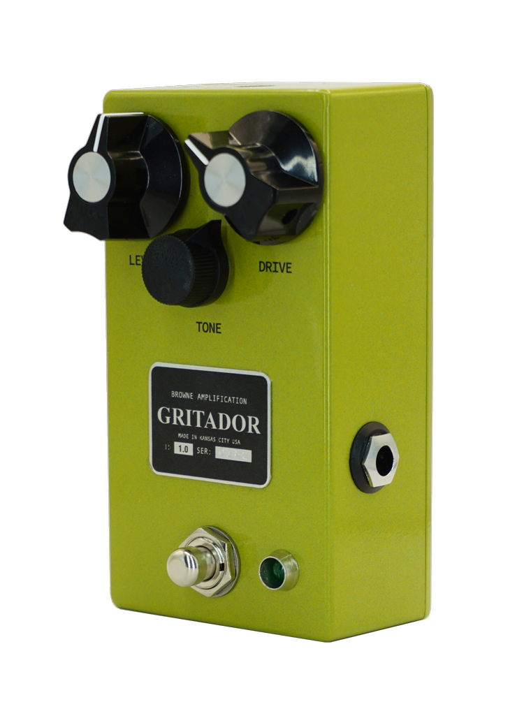 Browne Amplification Gritador Overdrive - Green