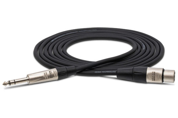 Hosa HXS-030 XLR3F to 1/4" TRS Balanced Interconnect Cable