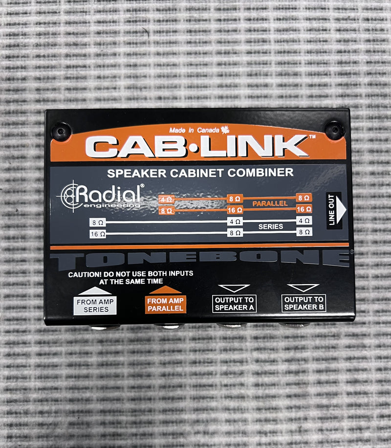 Used Radial Cab Link Passive Speaker Cabinet Merger