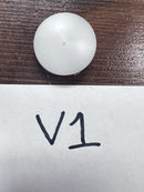 Used Barefoot Button V1 White P.O.M. Plastic