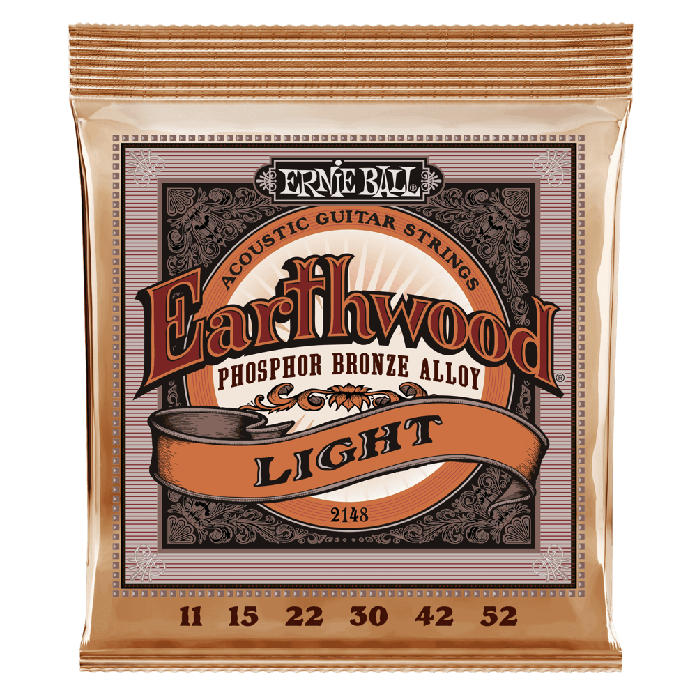 Ernie Ball Earthwood Light Phosphor Bronze 11-52