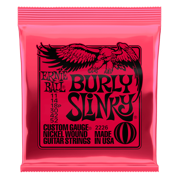 Ernie Ball Burly Slinky Guitar Strings 11-52