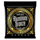 Ernie Ball Medium Light Aluminum Bronze Acoustic Strings12-54