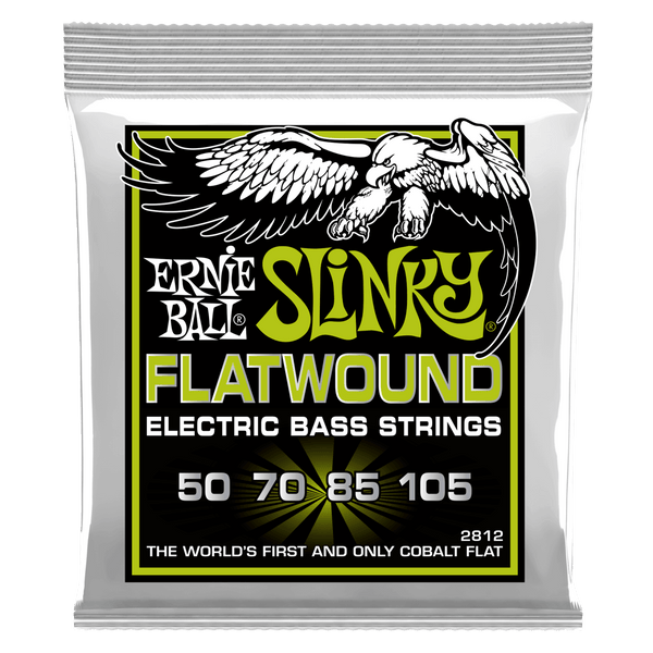 Ernie Ball Regular Slinky Flatwound Bass Strings 50-105