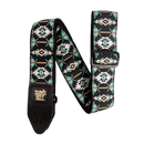 Ernie Ball Southwesten Turquoise Jacquard Strap