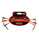 Ernie Ball 6" Flat Ribbon Patch Cable 3-Pack Red