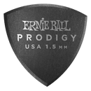 Ernie Ball 1.5MM Black Large Shield Prodigy Picks 6-Pack