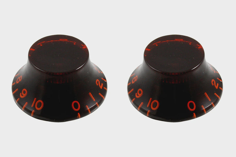 PK-0144-026 Set of 2 Vintage-style Tinted Bell Knobs