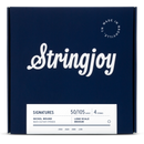 Stringjoy Signatures Medium Gauge (50-105) 4 String Nickel Wound Bass Guitar Strings