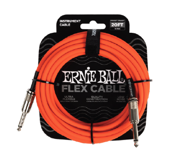 Ernie Ball Flex Cable 20ft Orange