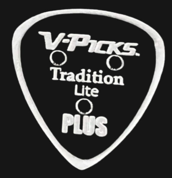 V-Picks Tradition Lite Ghost Rim PLUS