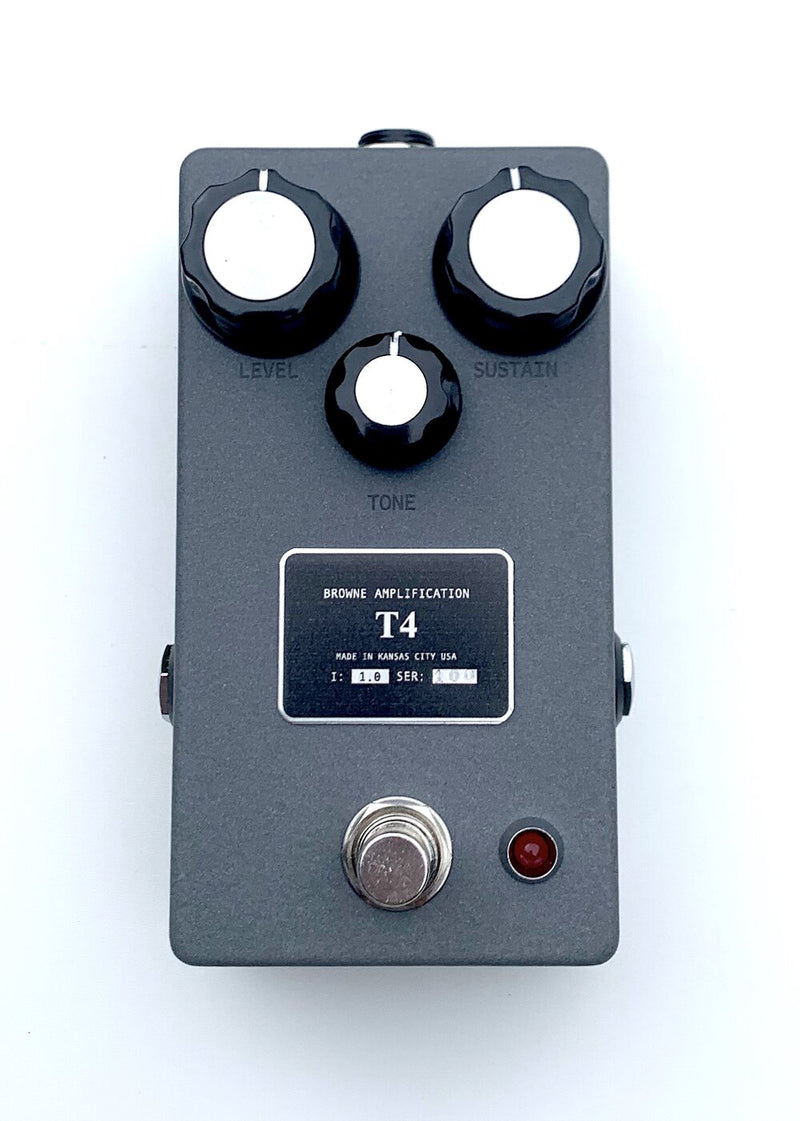 Browne Amplification T4 Fuzz Pedal