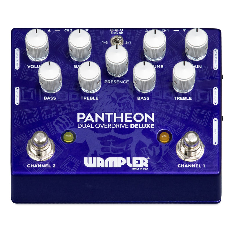 Wampler Dual Pantheon Deluxe Overdrive Pedal