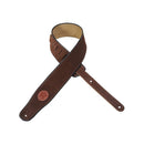 Levy's Brown Suede Guitar Strap