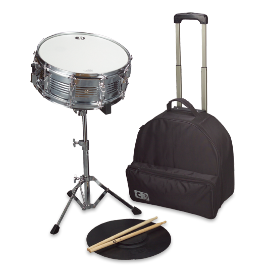 CB IS678TR Snare Drum Kit with Traveler's Bag w/ Wheels