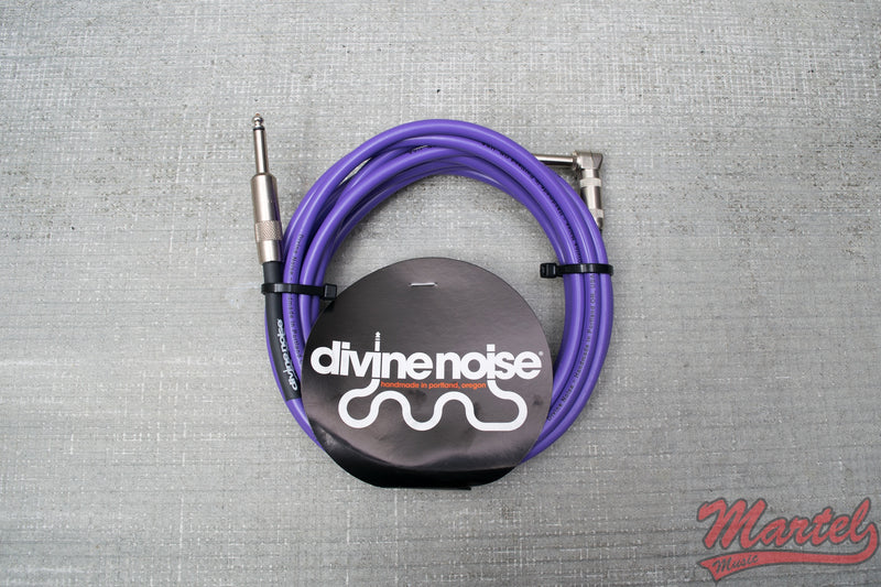 Divine Noise 15ft Purple Cable Straight/Right Angle