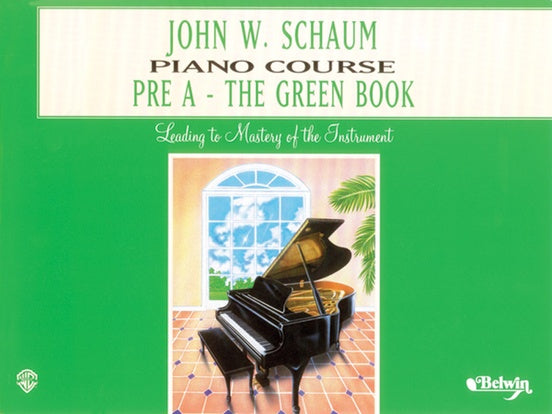 John W. Schaum Piano Course, Pre-A: The Green Book