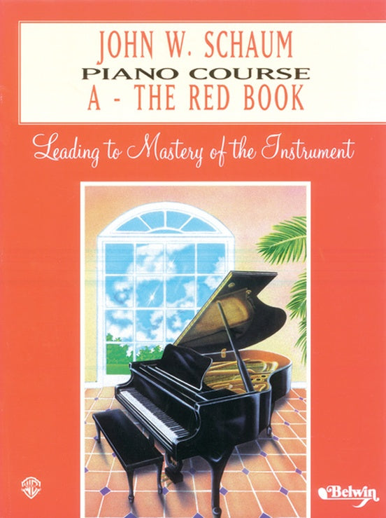 John W. Schaum Piano Course, A: The Red Book