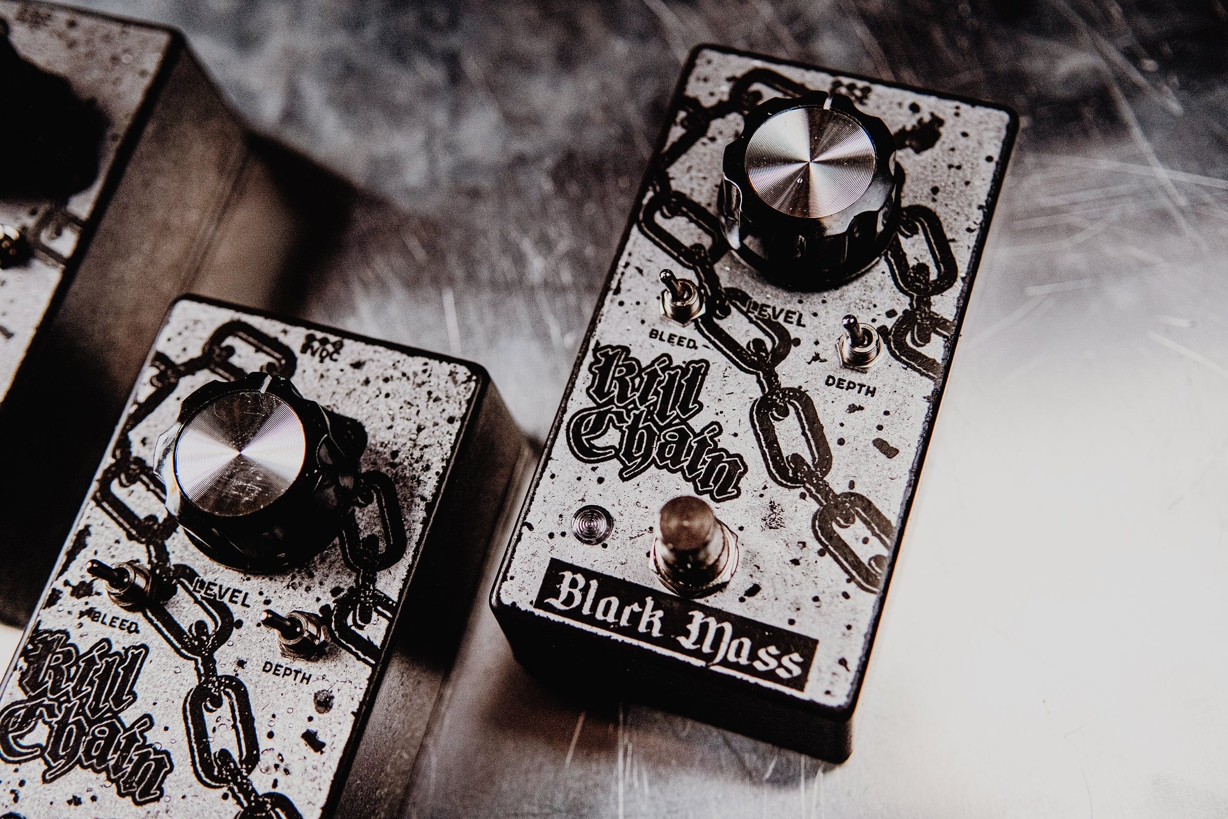 Black Mass Electronics Kill Chain - Acid Etched