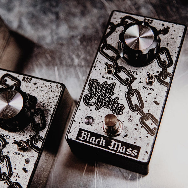 ギター Black Mass Electronics Kill Chain fuzz Kill Chain - Black