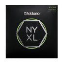 D'Addario NYXL45105, Set Long Scale, Light Top / Med Bottom, 45-105 Bass