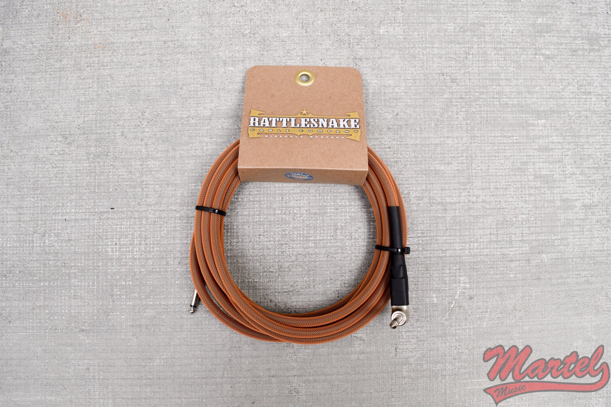 Rattlesnake Cable 15' Standard in Copper Mixed Plugs