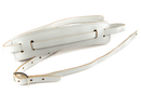 Gretsch Vintage Leather Guitar Strap, Vintage White
