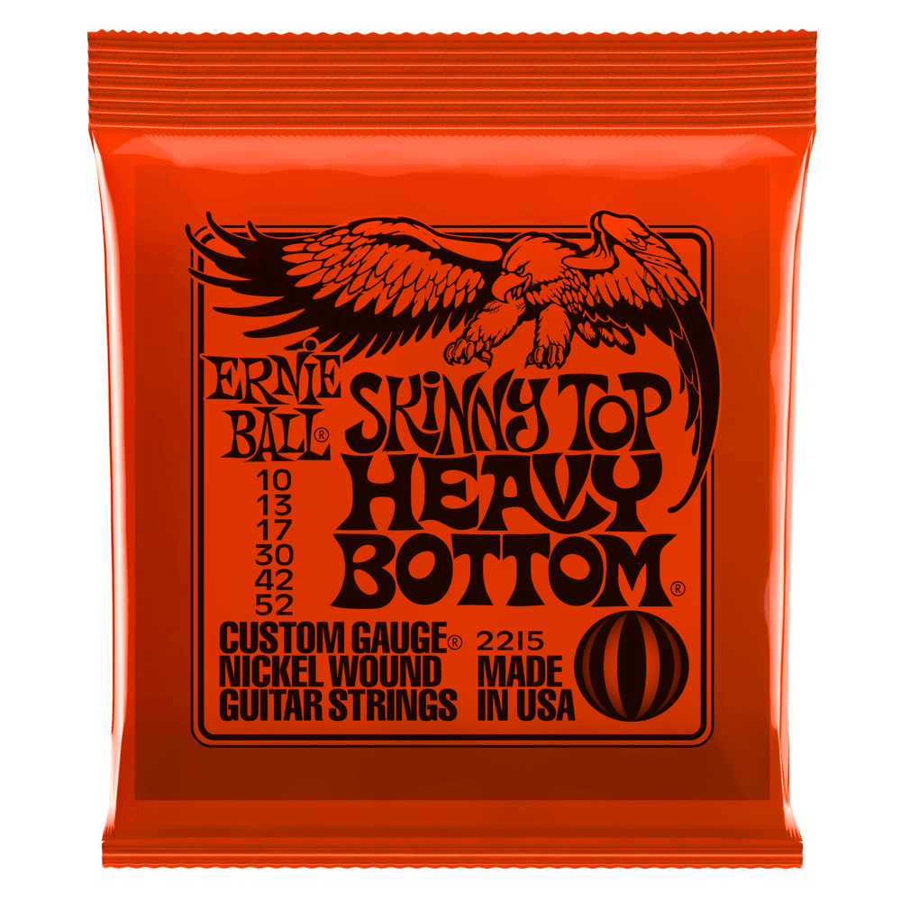 Ernie Ball Skinny Top Heavy Bottom Slinky Strings 10-52