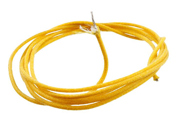 Cloth Covered Stranded Wire - GW-0820-020 - Yellow