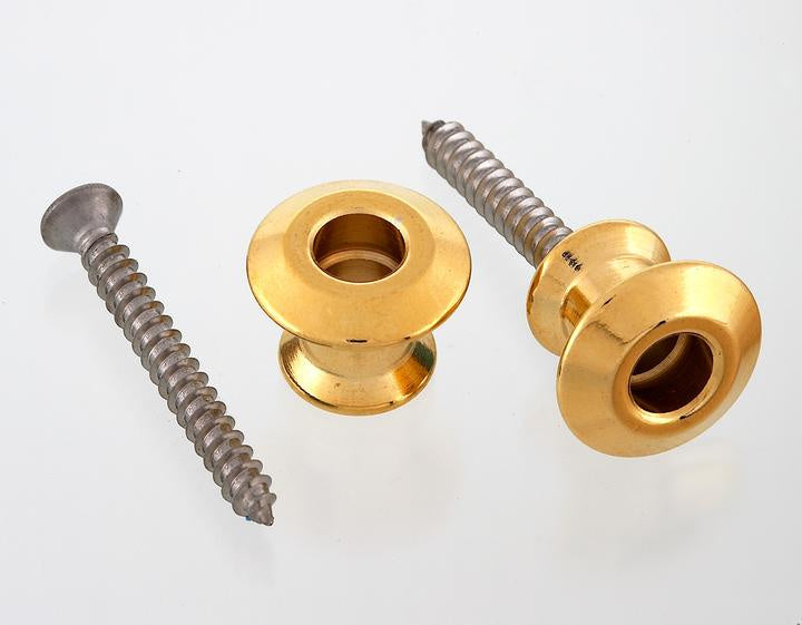 Dunlop Strap Buttons - Gold - Buttons Only