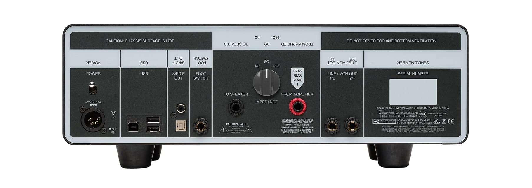 Universal Audio OX Amp Top Box Reactive Load Box