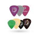D'Addario Assorted Guitar Picks, 7-pack, Medium