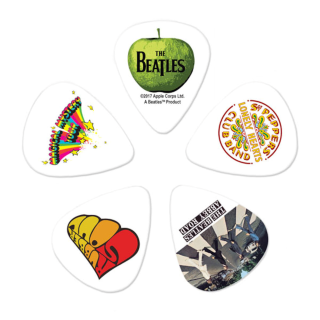D'Addario Beatles Guitar Picks, Albums, 10 pack, Medium