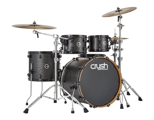 Crush Chameleon Ash 5 Piece Shell Pack - Trans Satin Black