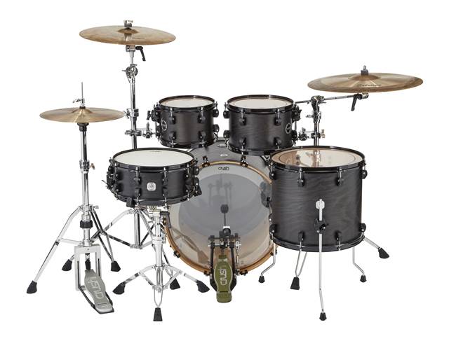 Crush Chameleon Ash 5 Piece Shell Pack - Trans Satin Black